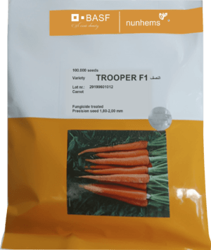 Trooper F1 Hybrid Carrot Seed