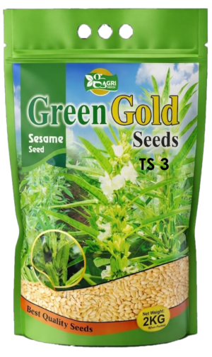 TS 3 Sesame 2kg packing Green Gold Seed