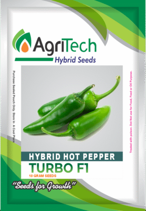 Turbo F1 Hybrid Hot Pepper Seed-Agritech