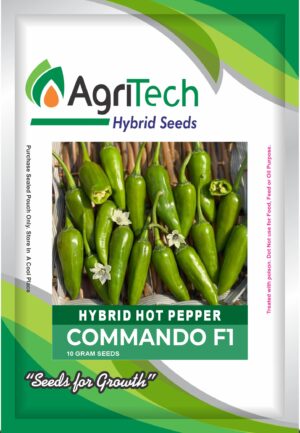 Commando F1 Hybrid Hot Pepper Seed-Agritech